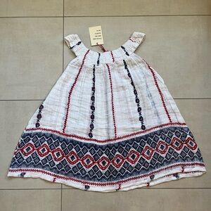 Anthropologie RAGA Graphic Cotton Gauze Shirt